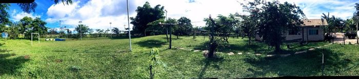 panorama do campo descendo pra piscina 