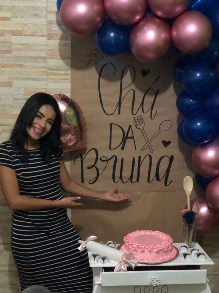 Ganhei um chá de cozinha surpresa - 1