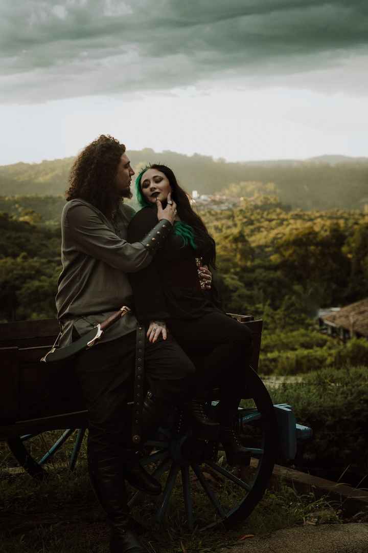 Pré wedding temático: filmes/livros/jogos - 2