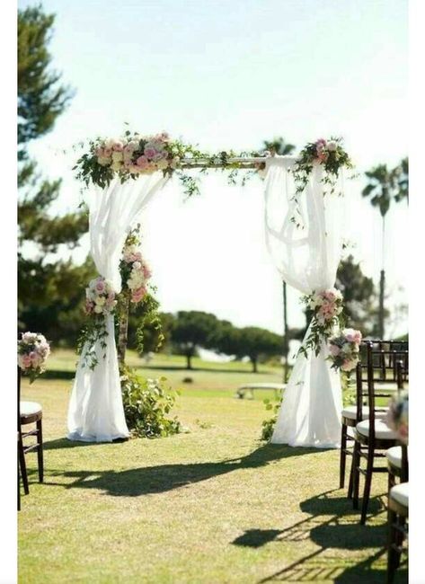 Altar de Casamento ao Ar Livre. - 1
