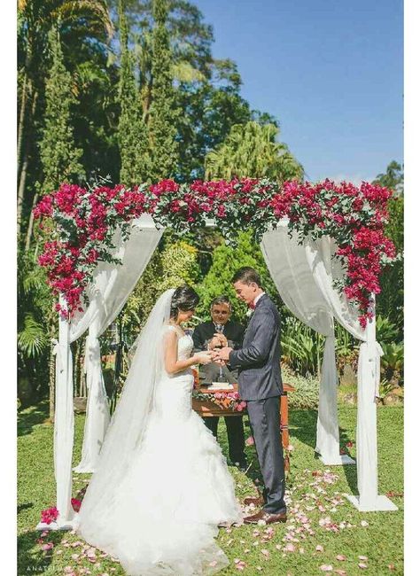 Altar de Casamento ao Ar Livre. - 2