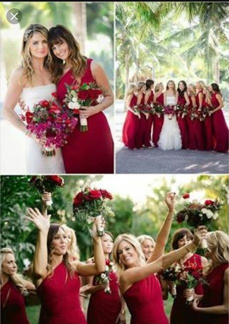 Madrinhas de Vermelho - #inspiração ❤ - 5