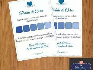 Paleta de cores madrinhas de casamento 2