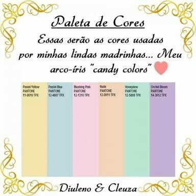 Paleta de cores madrinhas de casamento 8