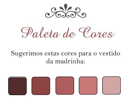 Paleta de cores madrinhas de casamento 9