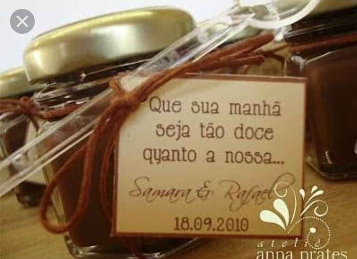 Lembrancinhas caixinha doces e bem casado 11