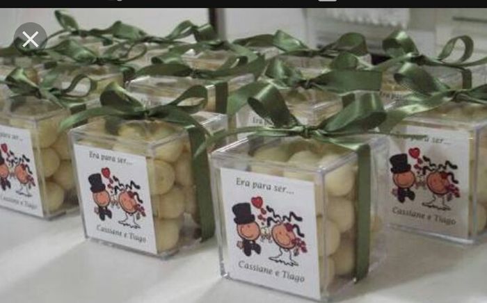 Lembrancinhas caixinha doces e bem casado 12