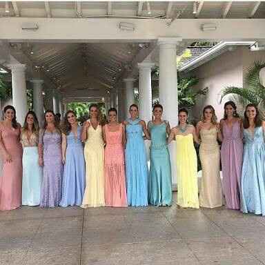 Madrinhas da mesma cor: minha experiência! (casamento Ana Cecilia e Steve) - 2