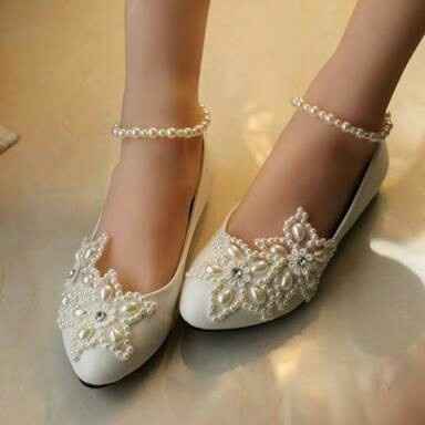 Sapatilha ou anabella,maquiagem,arranjo de cabelo - 2