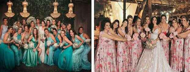 Cor do vestido das Madrinhas - 6