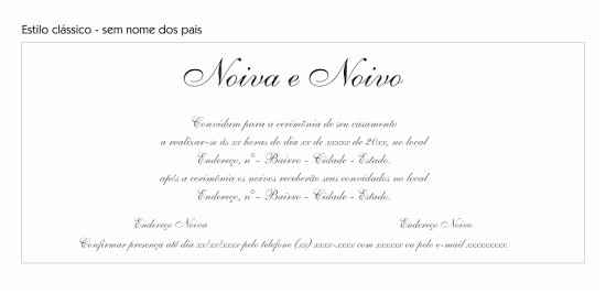 Convite - 2