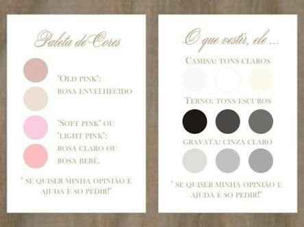 Paleta de cores madrinhas de casamento - 4