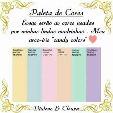Paleta de cores madrinhas de casamento - 8