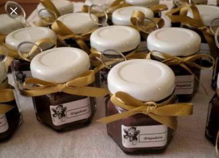 Lembrancinhas caixinha doces e bem casado - 5
