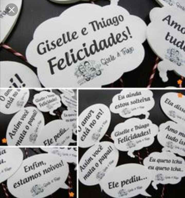 Plaquinhas para fotos - 7
