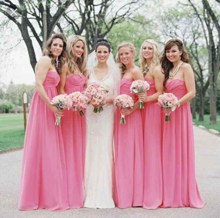 Casamento de Dia ao ar livre | Vestido das madrinhas curto ou longo? - 2