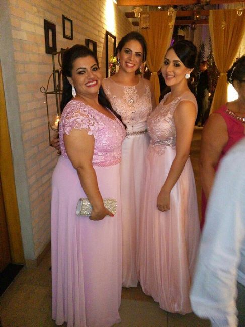 Cor escolhida para as madrinhas 👸💘 - 1