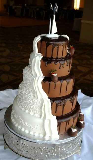 Bolo de casamento - 1