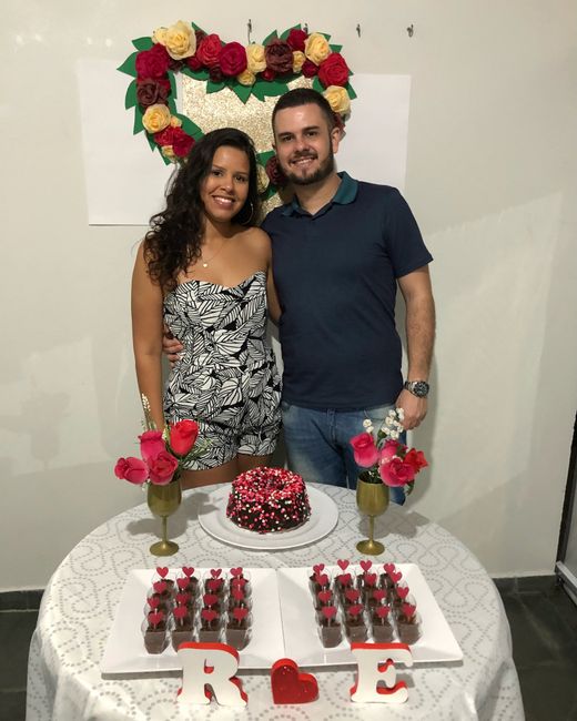 Meu churrasco de noivado 💍❤️ #vemver - 2