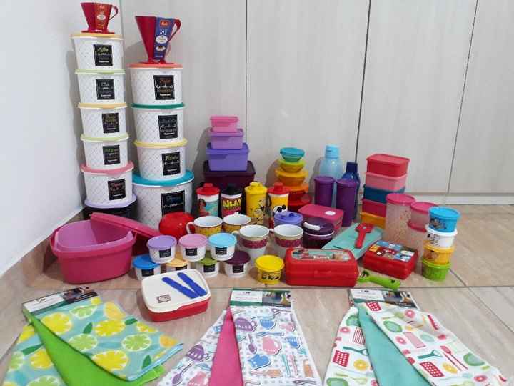 Enxoval de tupperware - 1