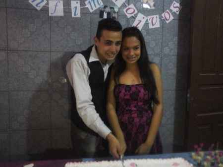 Eu e meu noivo lindo 
