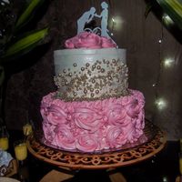 Bolo ninho com nozes e brigadeiro de Nutella