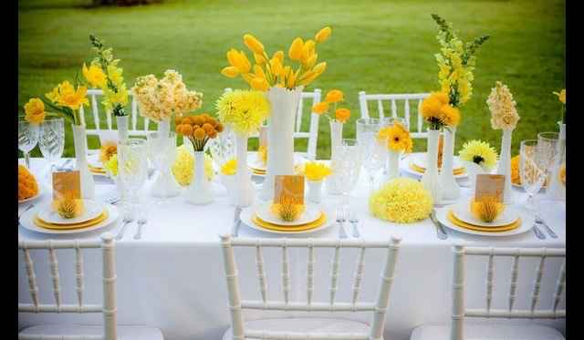 Casamento laranja e amarelo , lindo !!! - 4