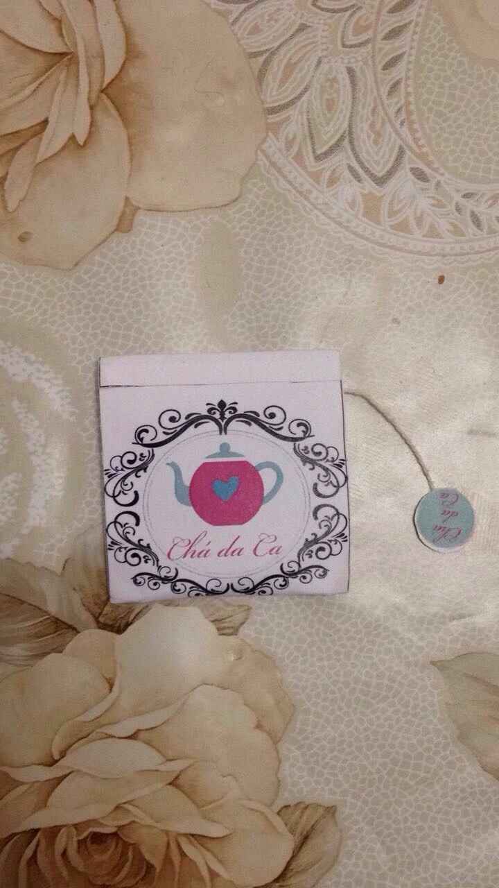 Meu convite do chá, simples e DIY