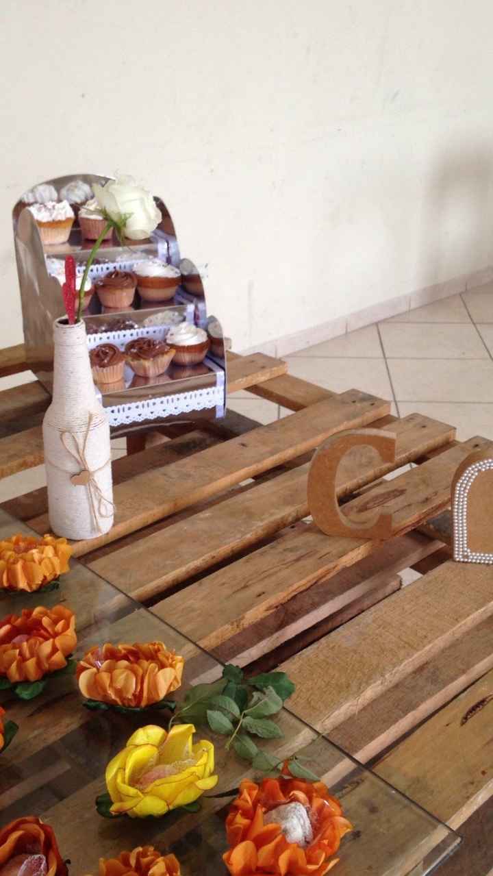 Mesa do cupckake