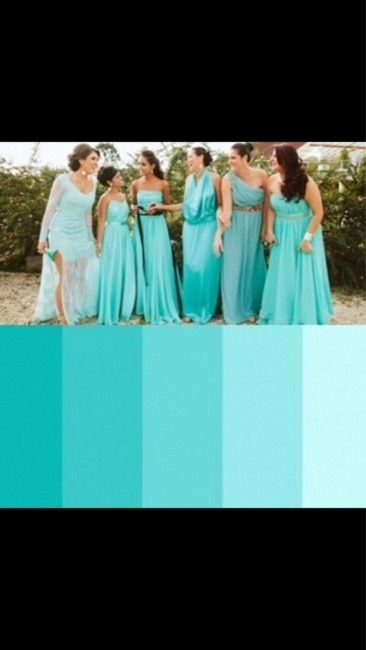 Madrinhas- Azul tiffany