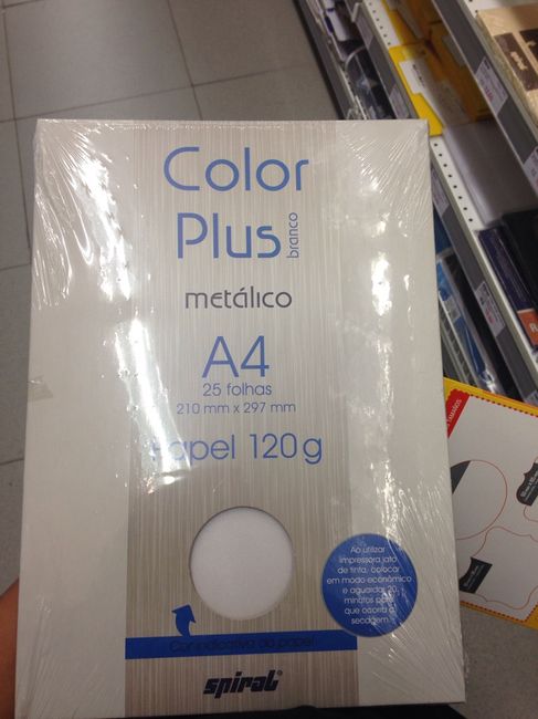 Papel para convite em são paulo - 1