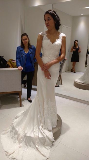 Meu vestido de noiva - meu sonho real
