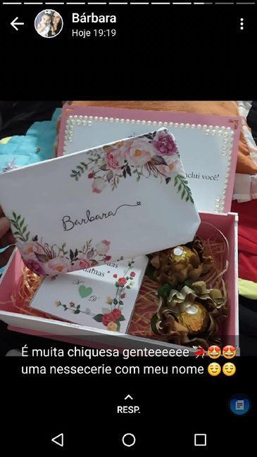 Caixa convite para damas adultas - 3