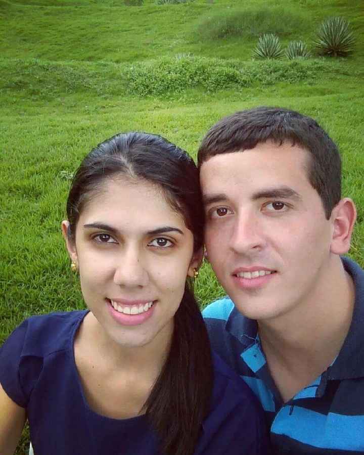 A primeira e a mais recente foto com seu amor - 1