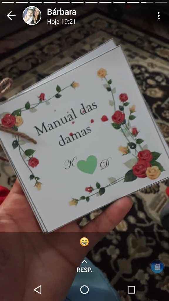 Caixa convite para damas adultas - 4