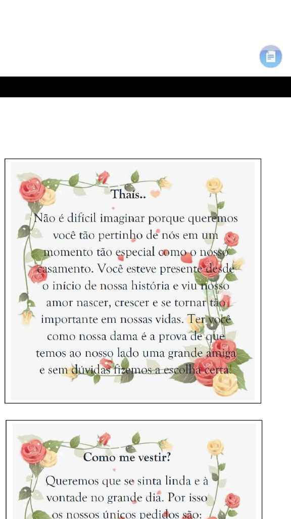 Mensagem para a caixa da deimoselle - 1