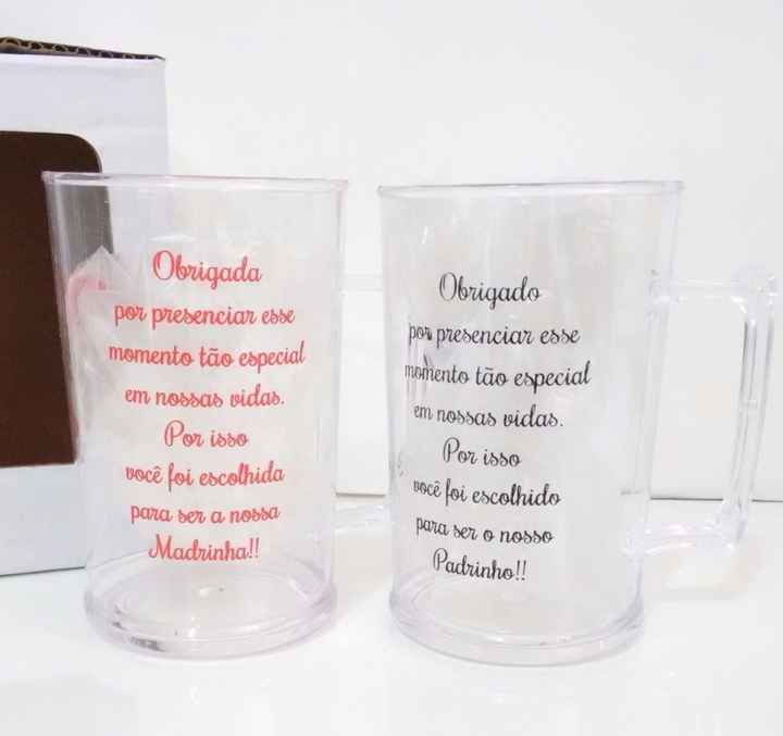 lembrancinha padrinhos