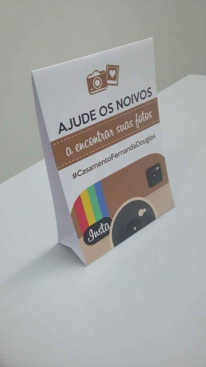 Cartão personalizado instagram
