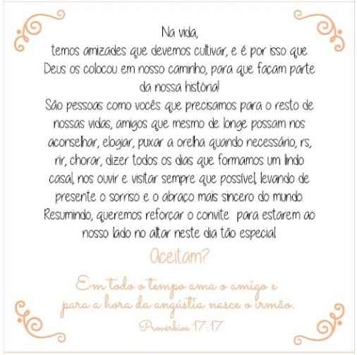 arte - convite padrinhos