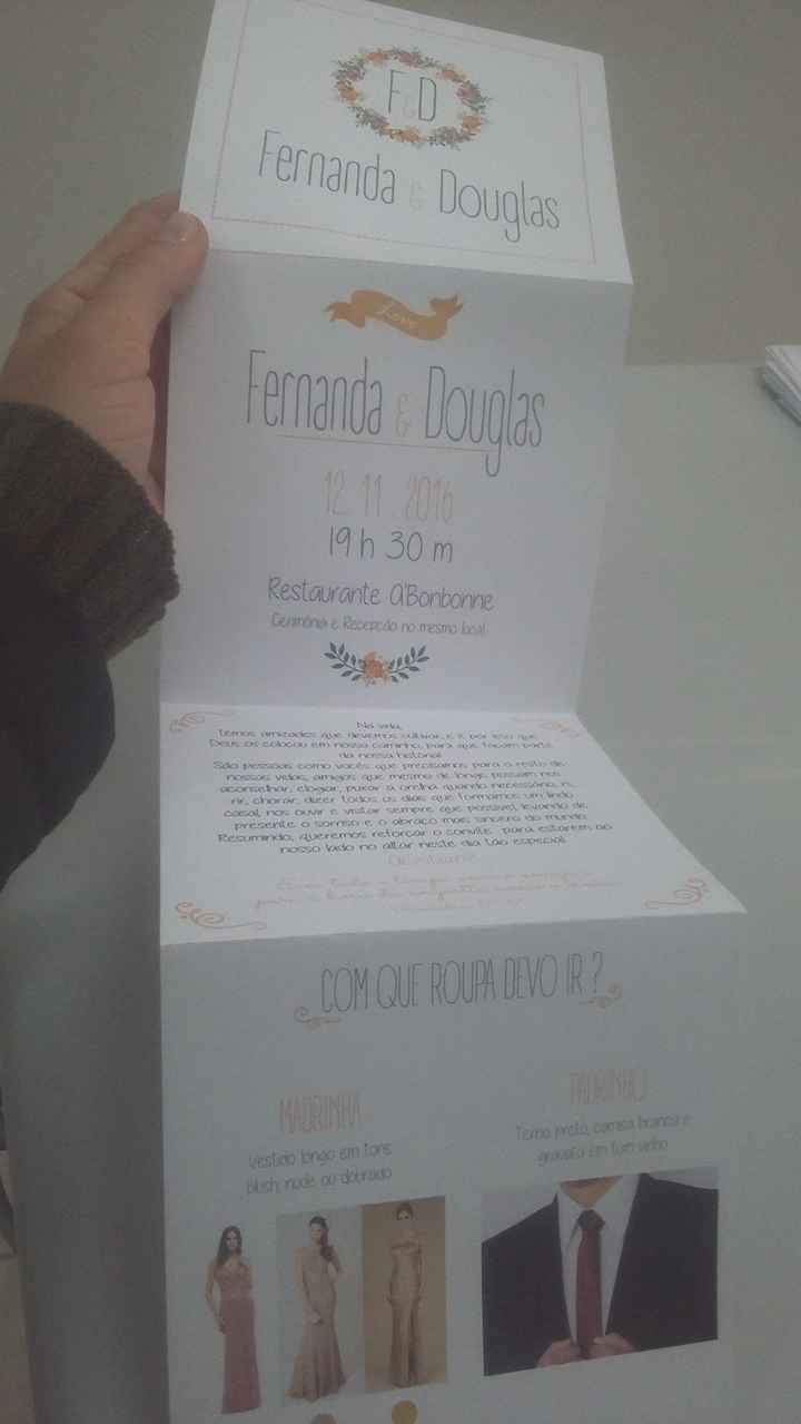 convite dos nossos padrinhos