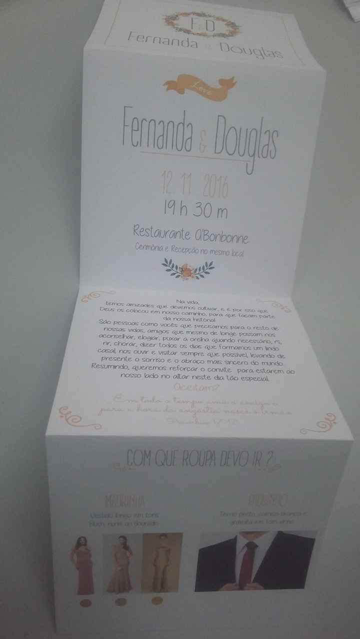 convite dos nossos padrinhos