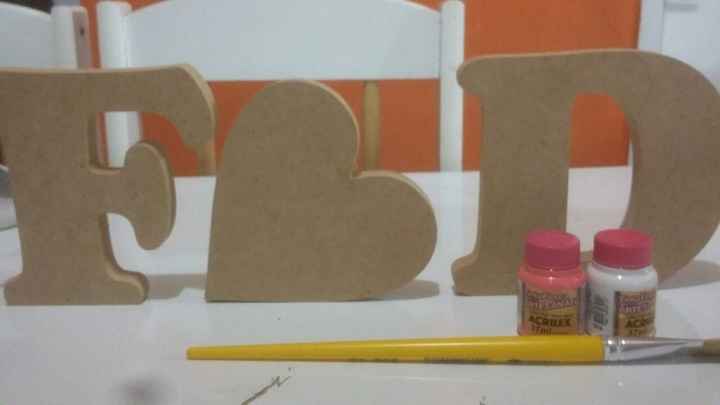 iniciais DIY