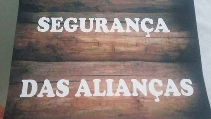 segurança das alianças