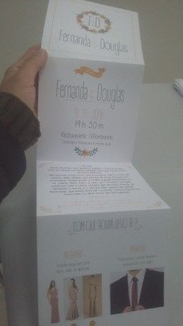 convite padrinhos