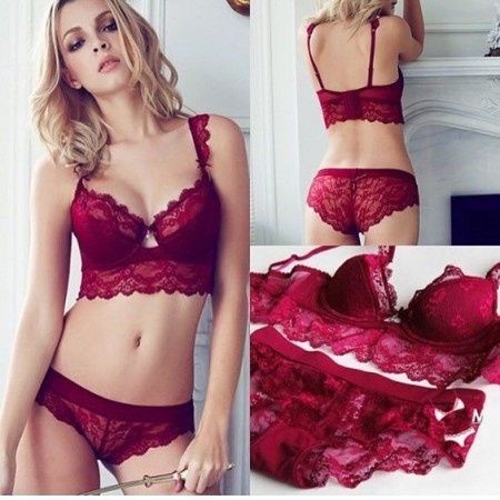 Não usaria essa lingerie completa (a parte de cima eu gostei)