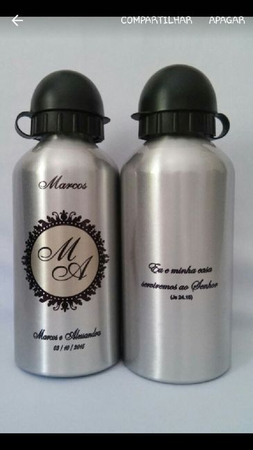 Lembrancinhas dos padrinhos - 2