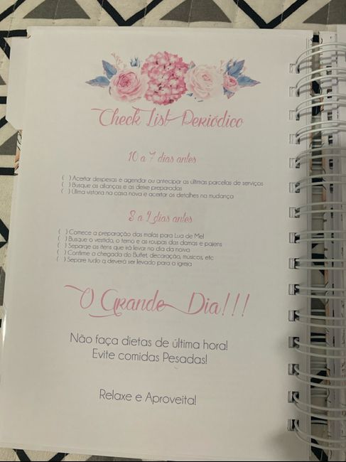Agenda/planner da Noiva 4