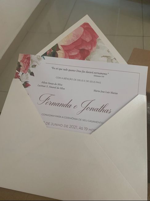 Frase do convite de casamento - 1