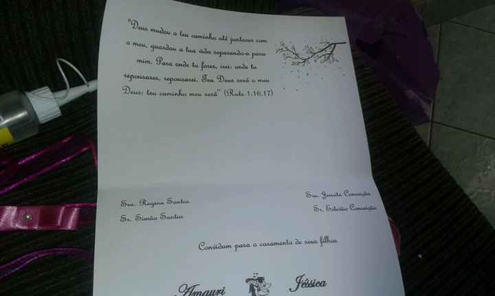 Meus convites, vem ver - 2