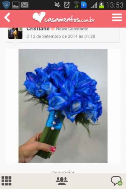 Bouquet  Azul - 7